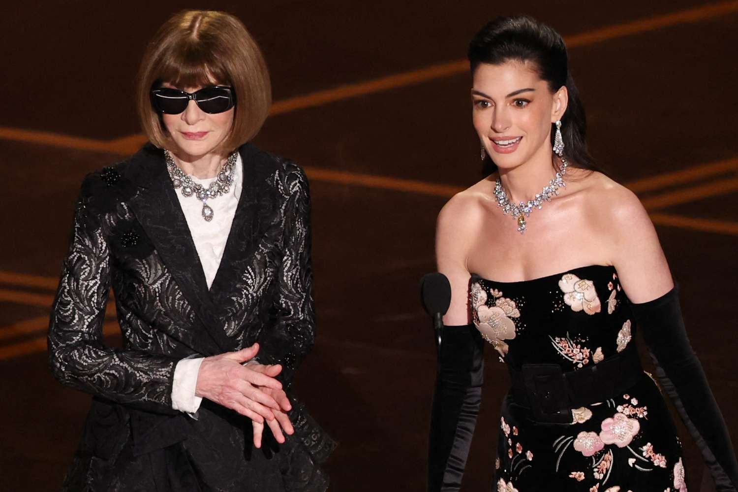 Anne Hathaway and Anna Wintour Just Made a Charming Devil Wears Prada Reference at the 2026 Oscars